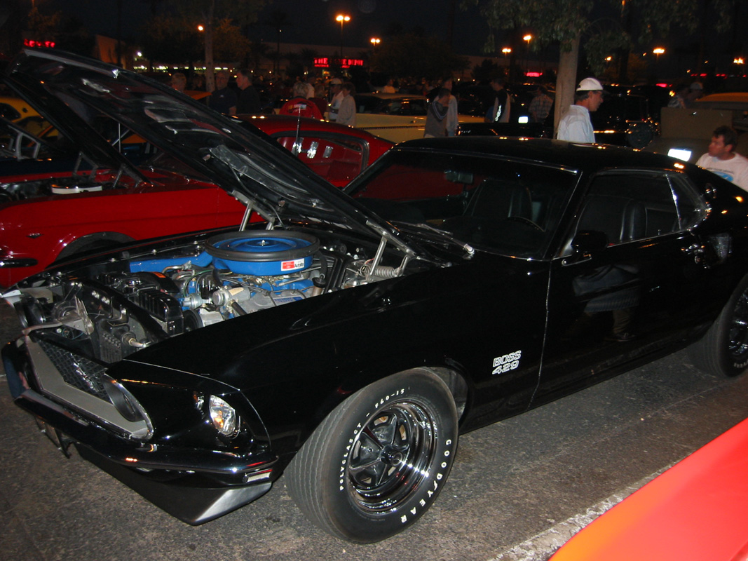 1-18-03 Car Show_11 - Boss 429 Mustang