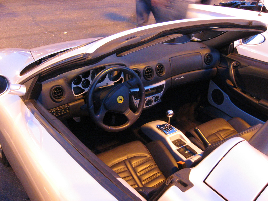 McDonalds Car Show 09 - Ferrari 360 Interior