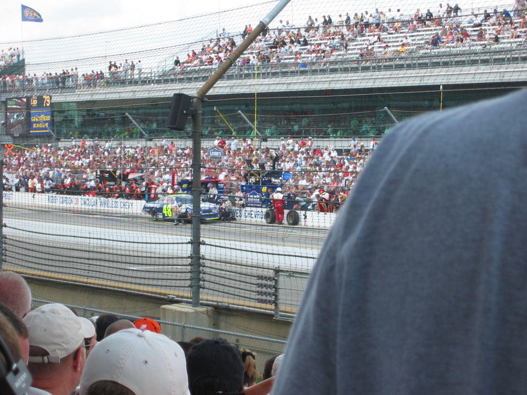 Brickyard 2003 27 - Jimmy Johnson stop