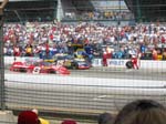 Brickyard 2003 26 - Waltrips stop Earnhardt leaving