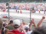 Brickyard 2003 40 - Harvick massive burnout 2