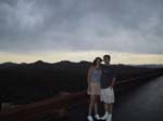 Vegas Grand Canyon 009 - Kathie Ryan in storm