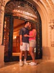 Vegas Grand Canyon 014 - Ryan Kathie kissing at Chapel