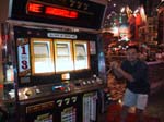 Vegas Grand Canyon 022 - Ryan playing giant Slot