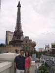 Vegas Grand Canyon 032 - Ryan Kathie with Paris view